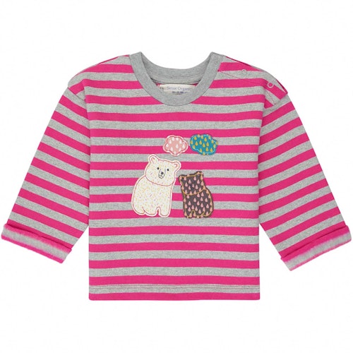 Baby Sweater mit Eisbär-Aufnäher