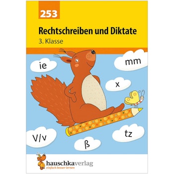 Deutsch Rechtschreibung und Diktate 3. Klasse Übungsheft
