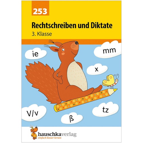 Deutsch Rechtschreibung und Diktate 3. Klasse Übungsheft