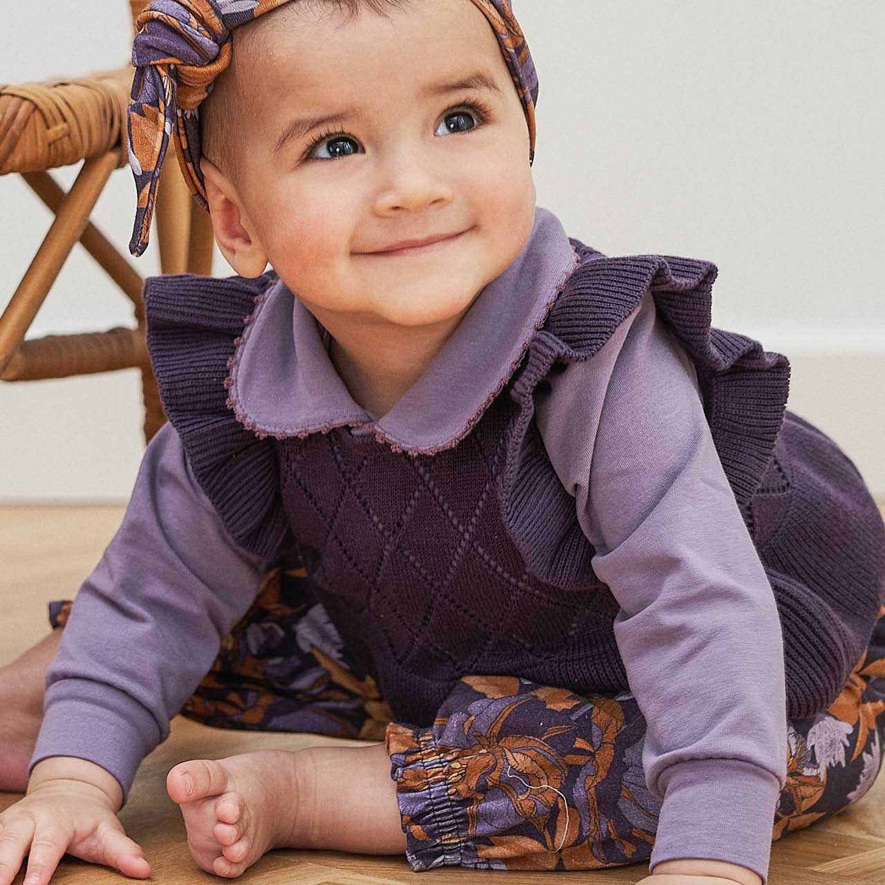 Volant Strick Pullunder