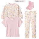 Vorschaubild Weiches Sweatshirt Blumen beige