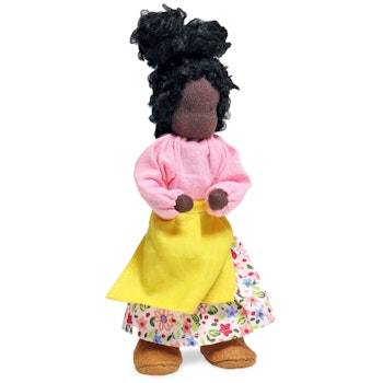 Biegepüppchen Frau Ebenholz