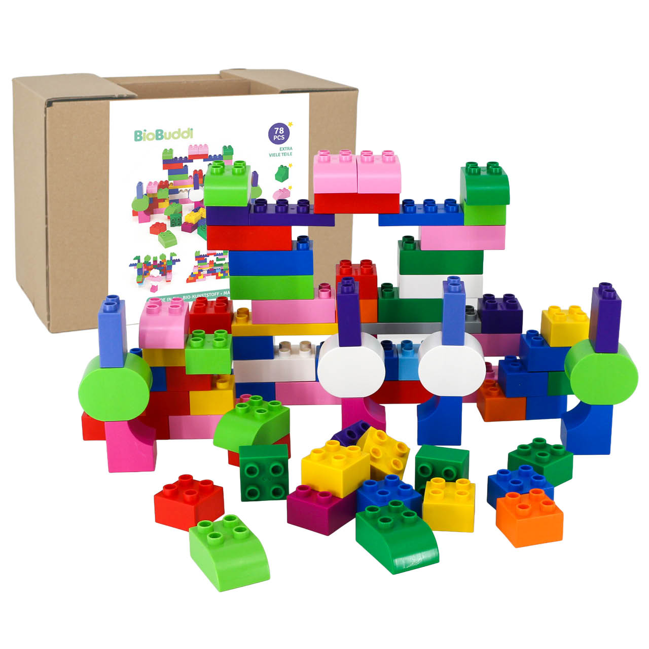 Bio Bausteine Set 78 Teile