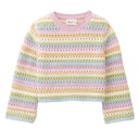 Vorschaubild Edler Strick Pullover Trompetenärmel