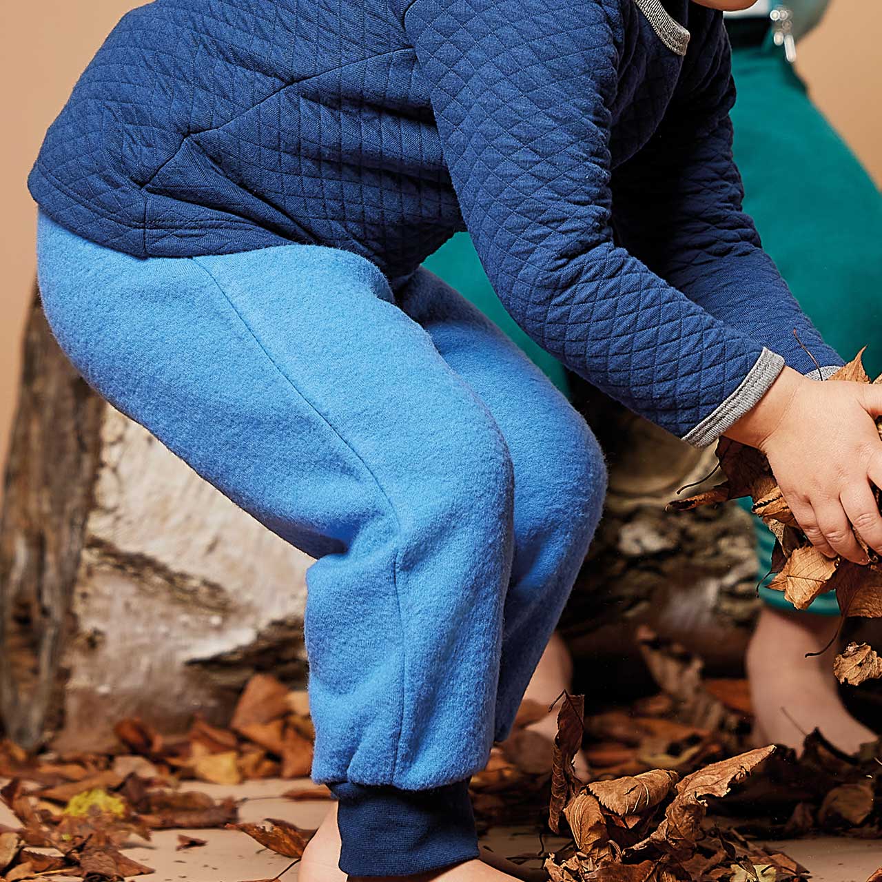 Kuschelige Baumwoll-Fleece Hose