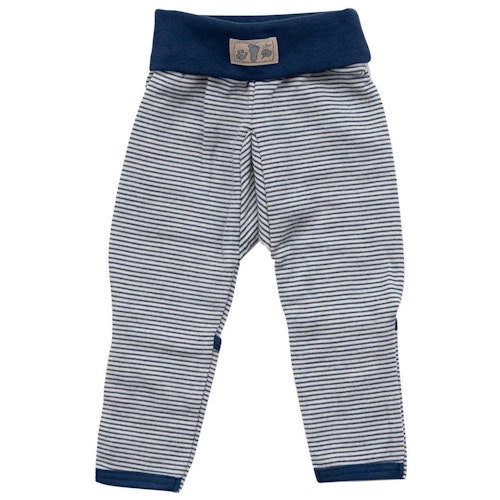 ParentName: Bündchenhose Ringel Wolle Seide Beinumschlag