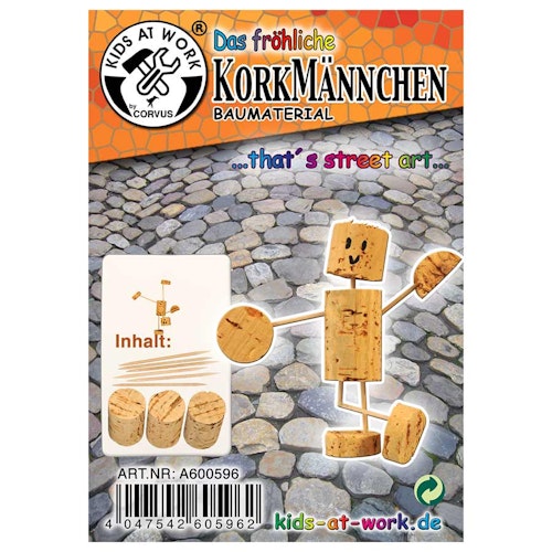 Bastelkorken – Set Kork Figur 9 Teile