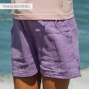 Vorschaubild Kurze Musselin Shorts
