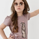 Vorschaubild T-Shirt kurzarm Hase