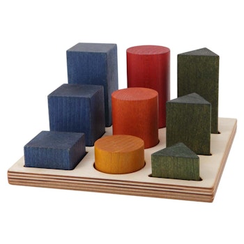 10-tlg kreatives Regenbogen 3D Steckspiel