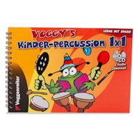 Percussion Musikbuch ab 3 Jahre mit CD