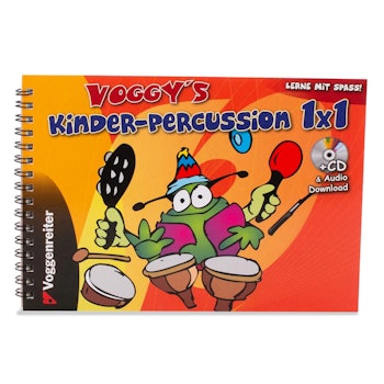 Percussion Musikbuch ab 3 Jahre mit CD