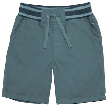Leichte Webshorts petrol