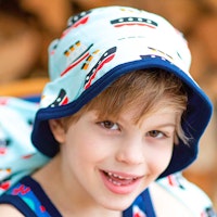 Cooler Sonnenhut mit Alloverprint