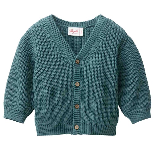 Cardigan Grobstrick Knopfleiste