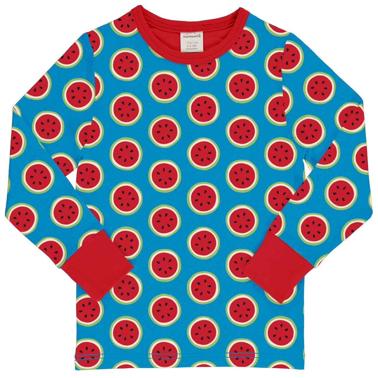 Langarmshirt Maxomorra Interlock/Jersey Motiv