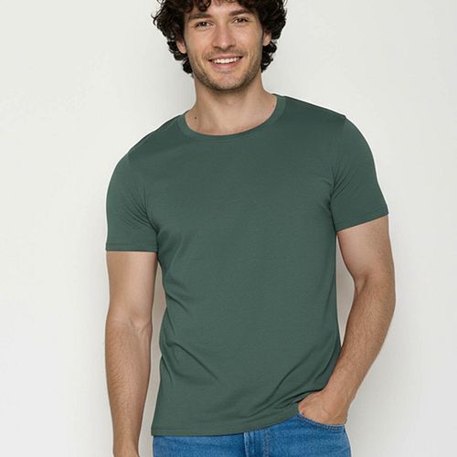 Herren - T-Shirt - Bio-Baumwolle - körpernah leicht tailliert