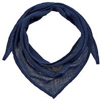 Großes Dreiecktuch Musselin navy