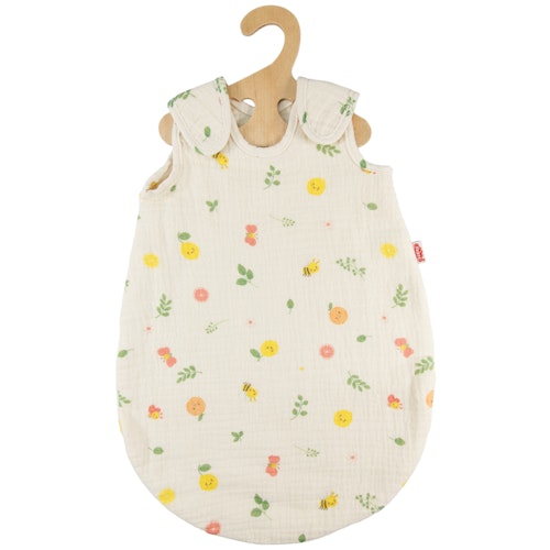 Musselin Puppen-Schlafsack  35-45cm Früchte, Bio-Baumwolle