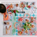 Vorschaubild Spieltuch Bio-Baumwolle Spielküche 100 x 100 cm