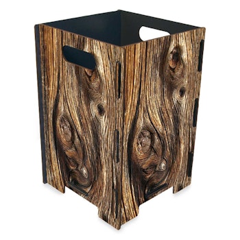 Papierkorb Holzdesign 41 x 26 x 26 cm