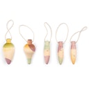 Vorschaubild Holz Ornamente Weihnachtsbaumschmuck Twinkle Mist