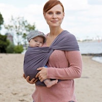 Sling - elastisches Tragetuch  - einfacher zu binden