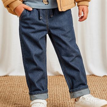 Kord Hose gefüttert Denim