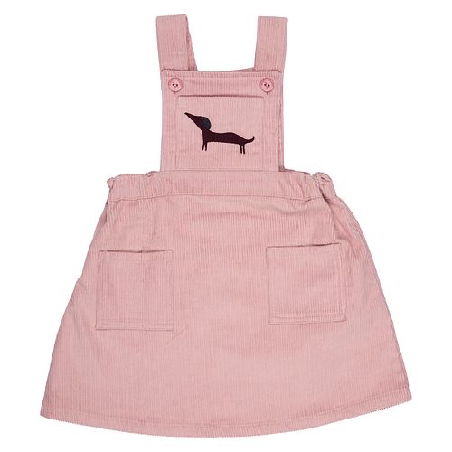 Kleid Pigeon Organics Cord ohne Arm Motiv