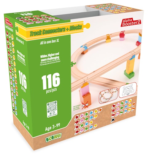 All in One Verbindungen + Schrägen + Brückenpfeiler 116 Tlg