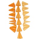 Vorschaubild Mandala Orange Cone 36-tlg. Set – ab 36 Monaten