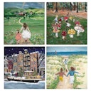 Vorschaubild Lampen Starter-Set Gwens Illustrationen Lampe mit 4 Silhouetten
