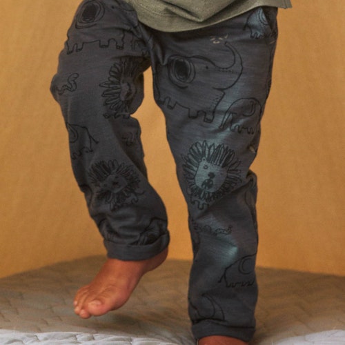 Leichte Jerseyhose Elefanten