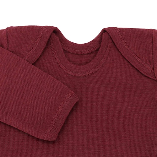 Wolle Seide Langarmshirt für Babys