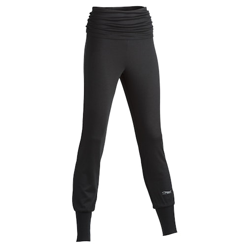 Damen Yoga Hose Wolle Seide