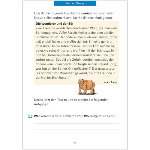 Deutsch Übungsheft Aufsatz schreiben – 4. Klasse