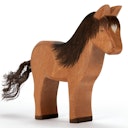 Vorschaubild Islandpferd Hrókur Holzfigur 12 cm