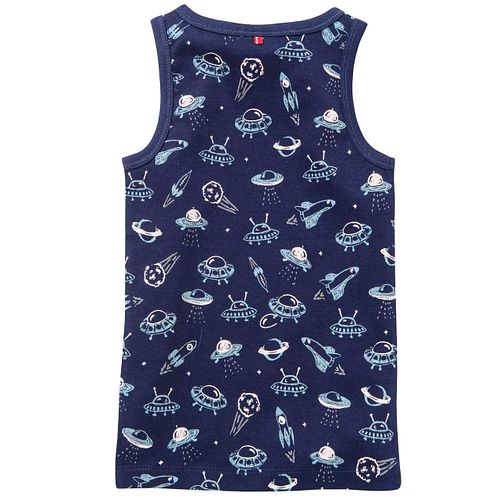 Unterhemd People Wear Organic ohne Arm Motiv