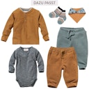 Vorschaubild Henley Langarmshirt Ringel