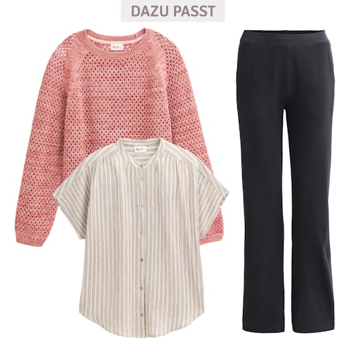 Weicher leichter Damen Sommerstrick Pullover