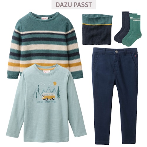 Lockere Baumwoll Hose