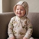 Vorschaubild Sweatjacke Pettersson und Findus Alloverprint beige
