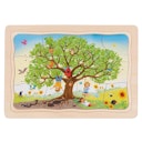 Vorschaubild Schichtenpuzzle Jahreszeiten-Baum