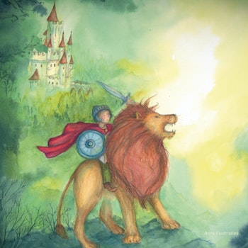 Silhouette Anne Illustraties - tapferer Ritter