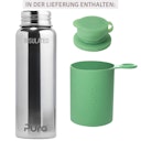 Vorschaubild Isolierte Edelstahl Sportflasche 650 ml blau