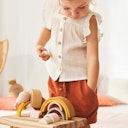 Vorschaubild Weiche Frottee Shorts braun