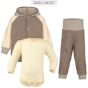 Vorschaubild Babyjacke 100% Wolle zum Knöpfen
