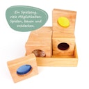 Vorschaubild Optikklötze 12 Teile im Holzrahmen