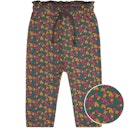 Vorschaubild Lockere Interlock Babyhose Blumen