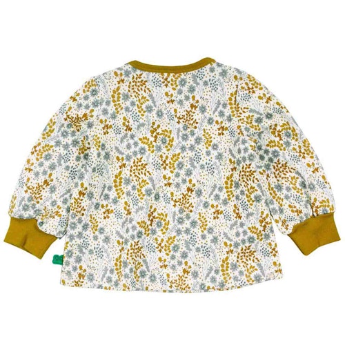 Dünnes Sweatshirt mit Blumen